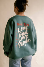 Love God Love People Pullover