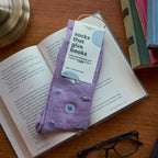 Socks that Give Books (Purple Books and Mugs)