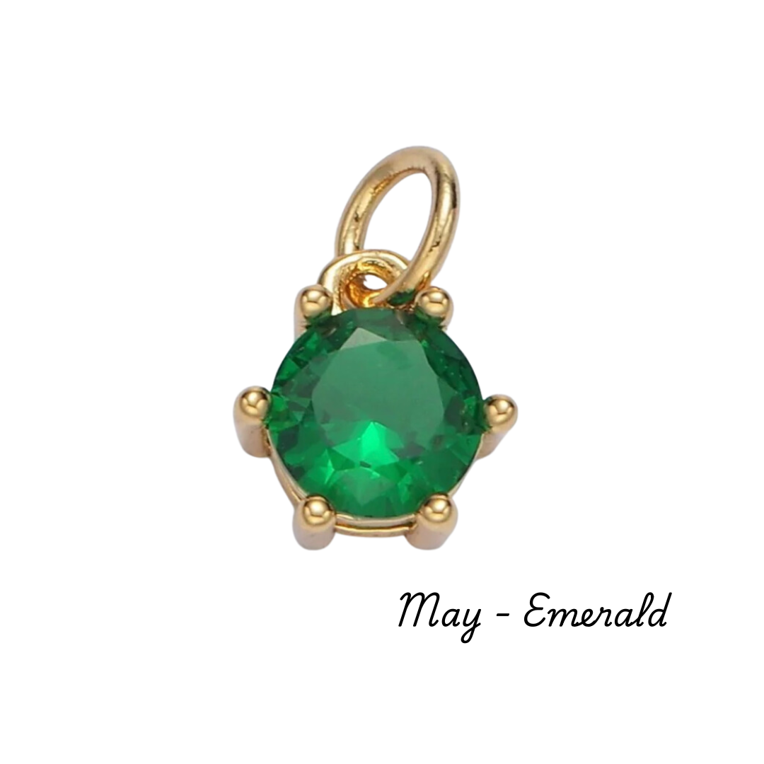 Gem Birthstone Charm Collection
