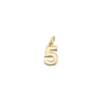 Bubble Number Charms