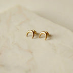 Large Crescent Stud