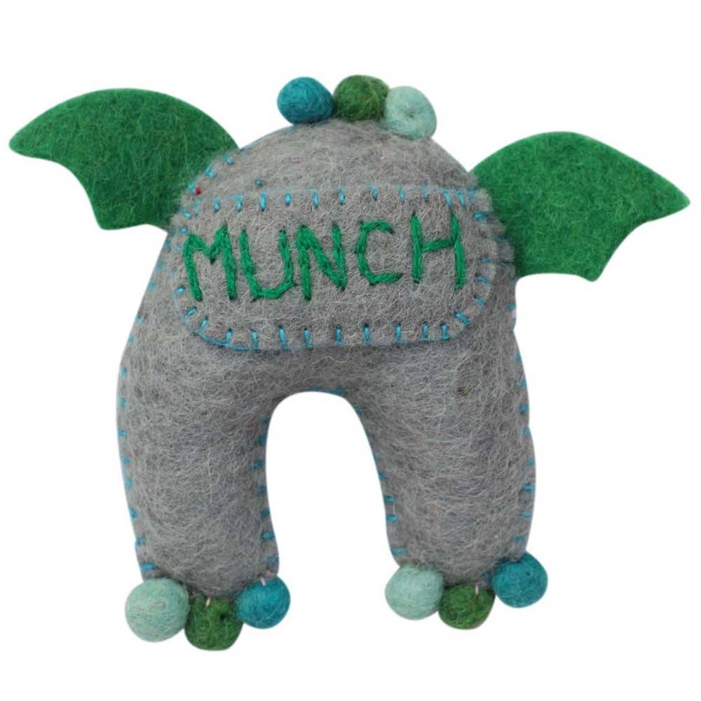 Monster Felt Tooth Fairy Pillow