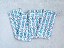 Midnight & Saltwater Protea Dinner Napkins