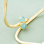 Chalcedony Studs