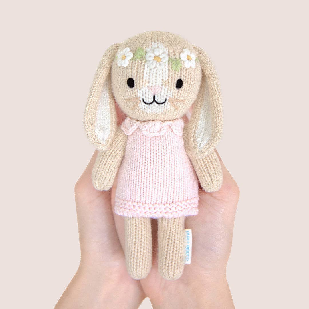 Tiny Hannah the bunny (blush) | cuddle + kind