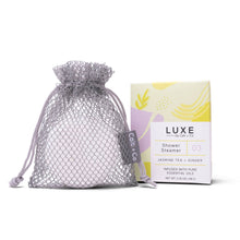 Luxe Jasmine Tea + Ginger Shower Steamer Fizzy Bomb