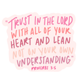 Proverbs 3:5 Sticker 