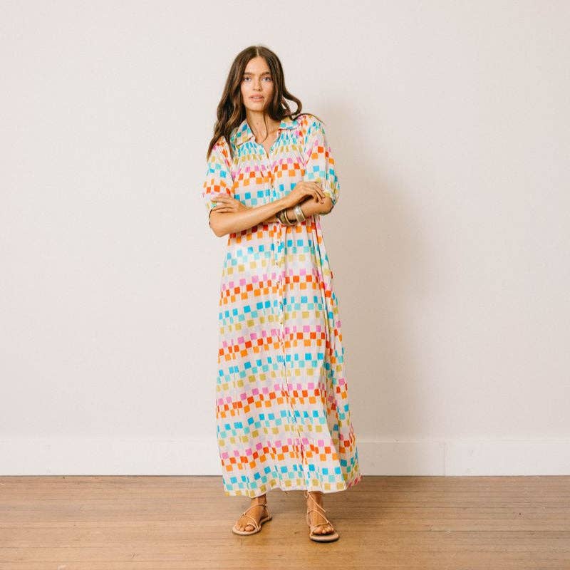 Summer Camp Geo Oasis Dress
