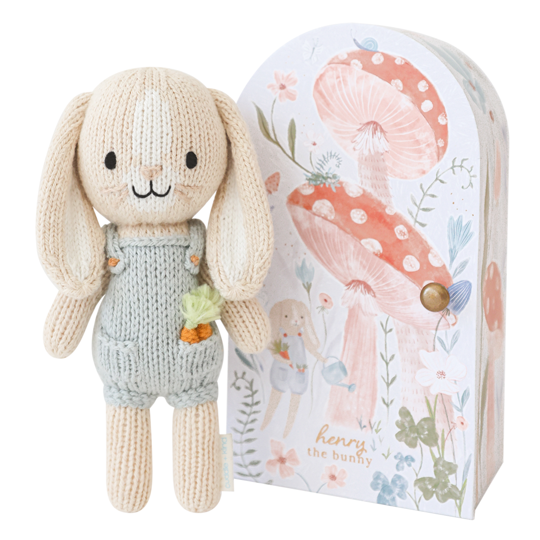 Tiny Henry the bunny | cuddle + kind