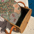 Ata Vine Saddle Crossbody Bag