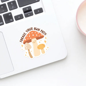 Forage Your Own Path Sticker