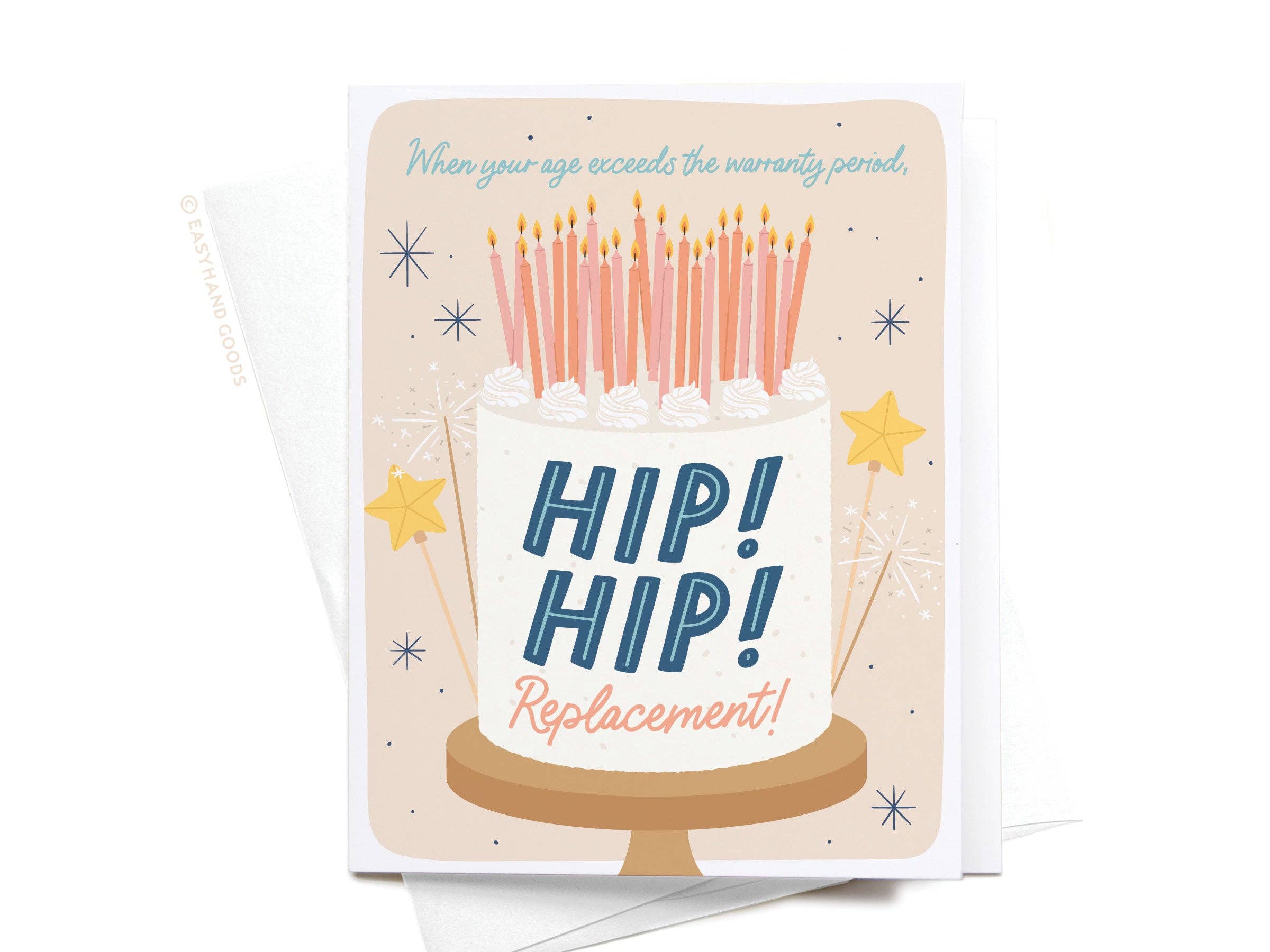 Hip Hip Replacement Greeting Card