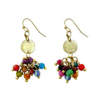 Milieu Charmed Cluster Kantha Earrings