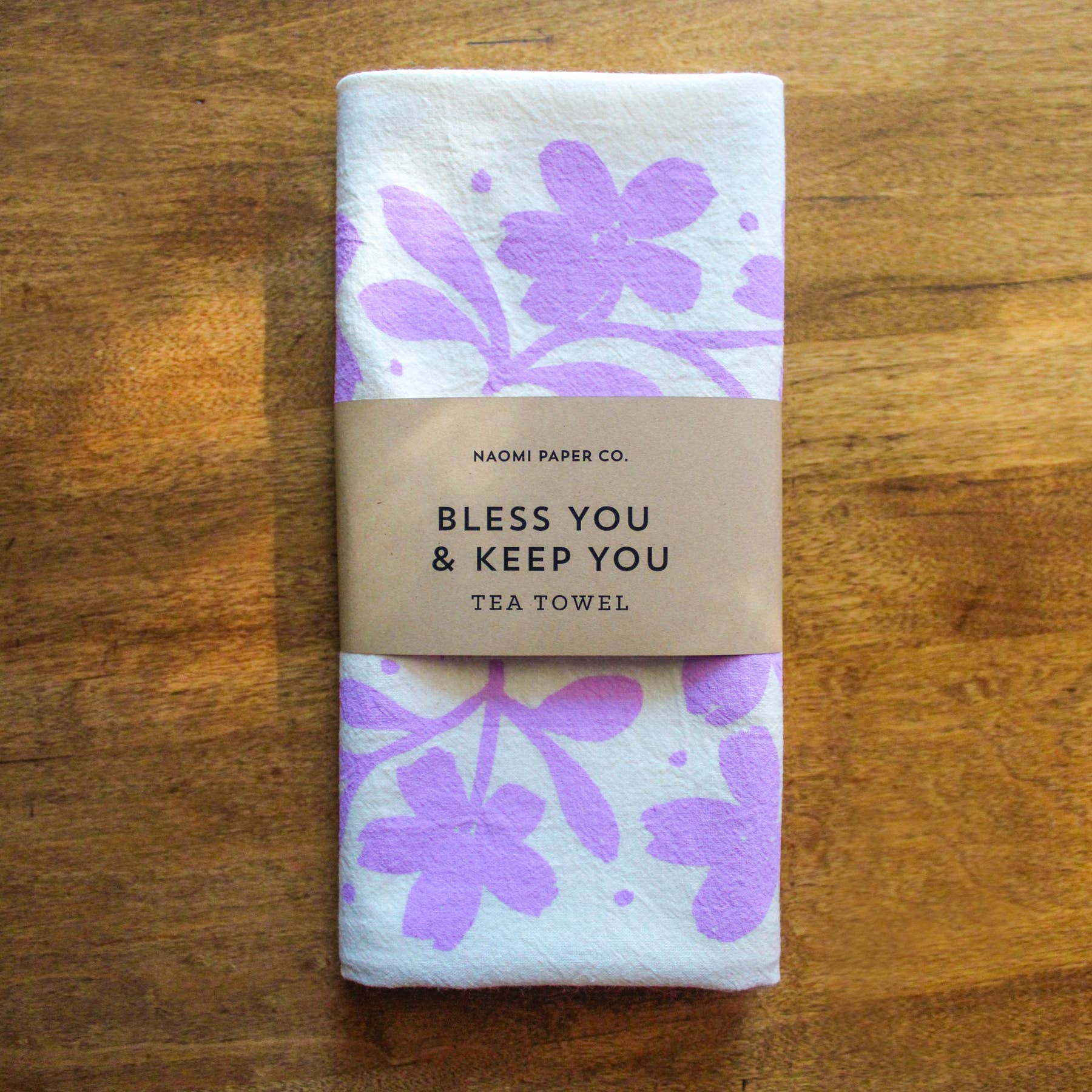The Lord Bless You & Keep You Tea Towel