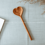 Wooden Heart Shaped Spoons