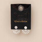 Sunburst Ear Jacket - Sterling Silver