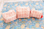 Coral Medallion Cosmetic Pouch