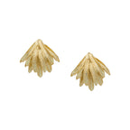 Gold Feather Burst Earrings | Susan Shaw