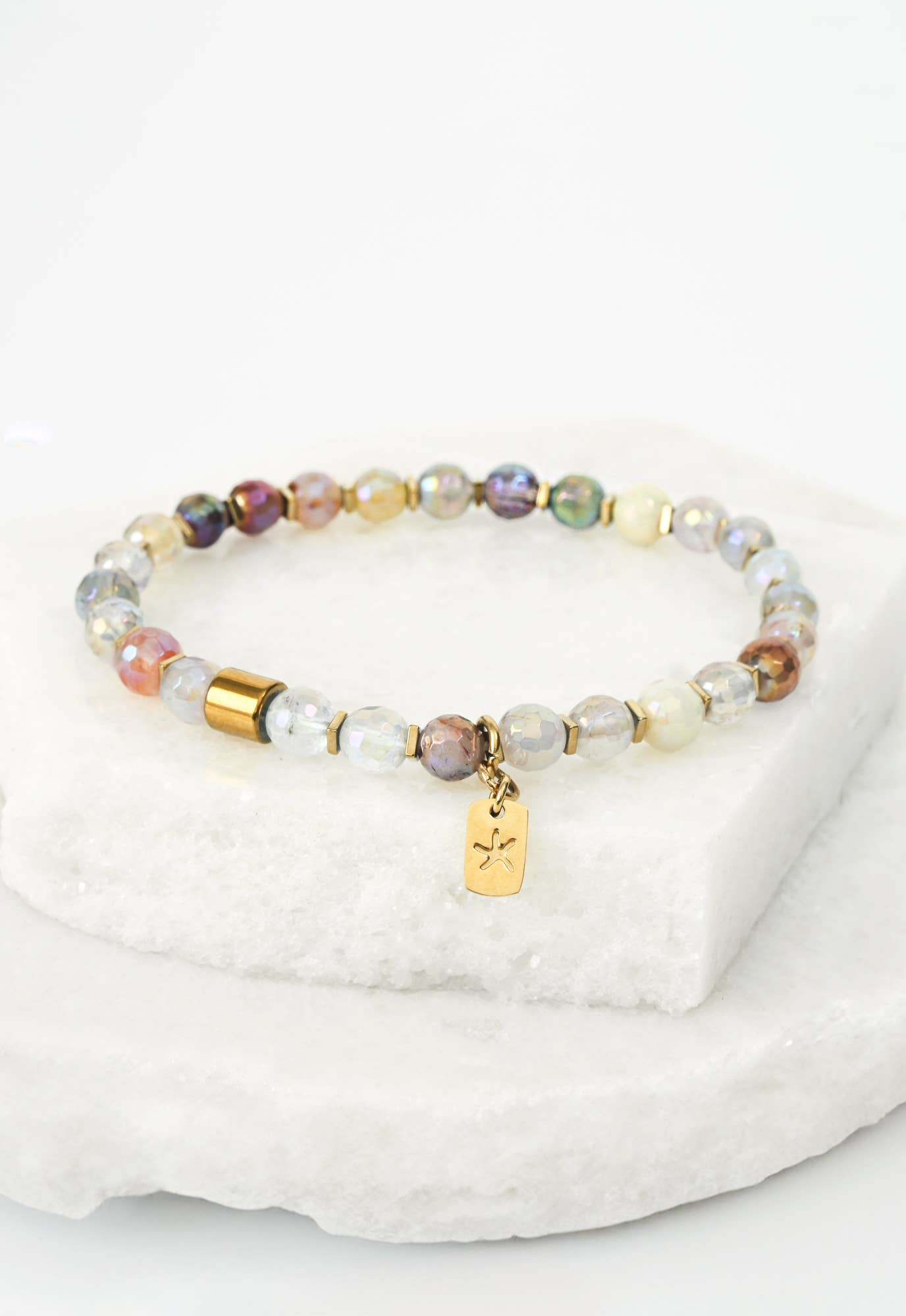 YuYu Gemstone Beaded Bracelet