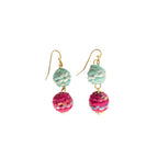 Threaded Kantha Drop Earrings | Bloom