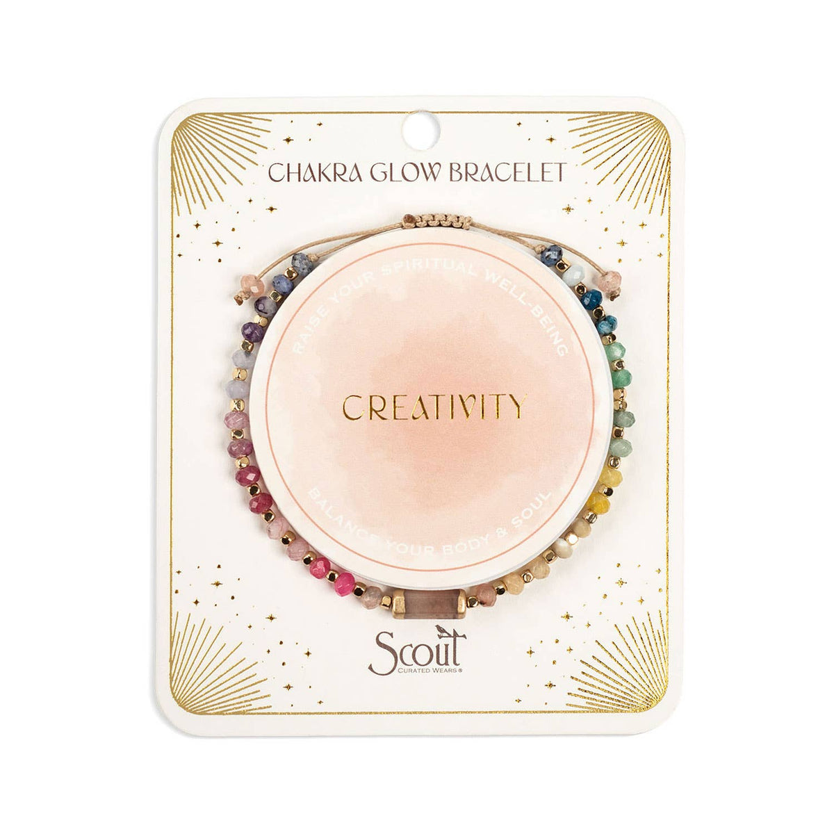 Chakra Glow Bracelet - Creativity