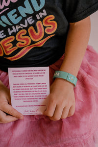 Jesus Heals Kids Bracelet