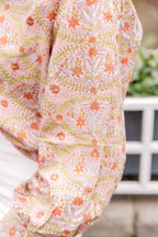 Rosewood Vine Blouse: S/M