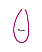 Disc Beaded Necklaces
