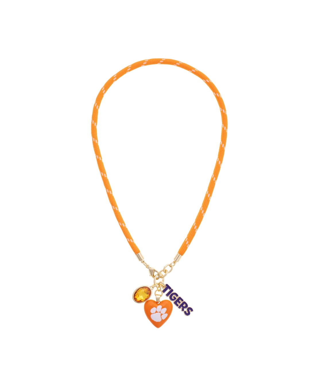 Clemson Paracord Necklace
