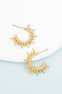 Glow Up Hoop Earrings