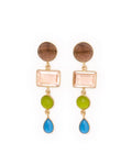 Natalie Dangle Stone Earrings