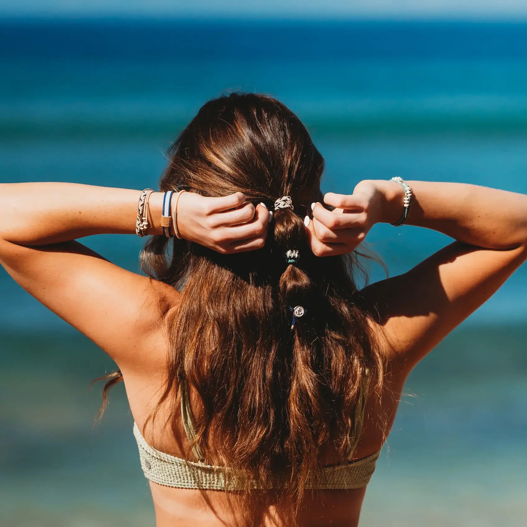 Anchor Hair Tie Bracelets