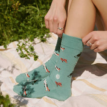 Socks that Save Cats (Teal Cats)