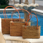 Ata Vine Tote Bags - Small