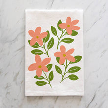 Blushing Florals Tea Towel