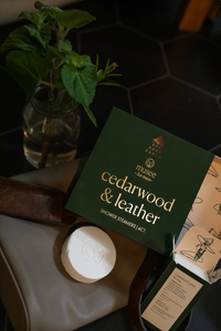 Cedarwood & Leather Shower Steamers