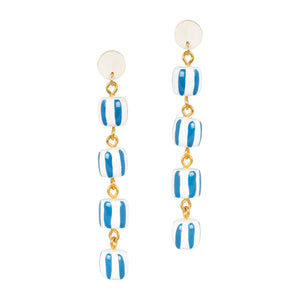 Blue Sofia Drop Earrings