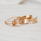 Mama Bar Ring | 14k Gold Fill