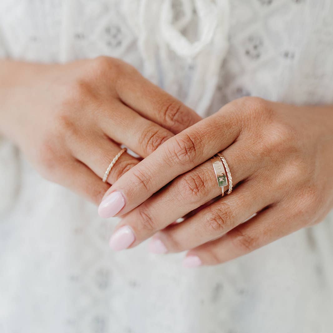 Mama Bar Ring | 14k Gold Fill
