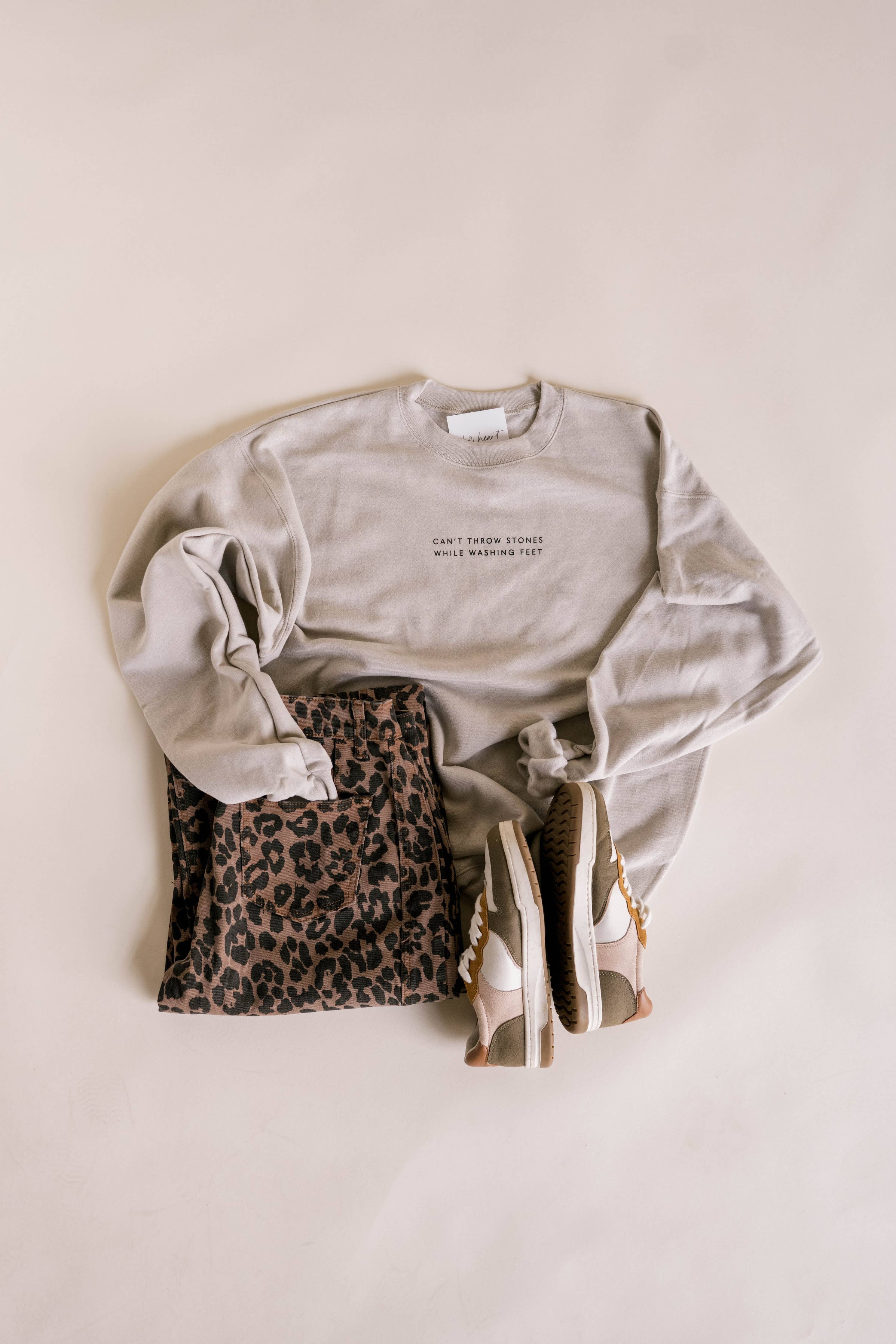 Can't Throw Stones Pullover | Christian Pullover