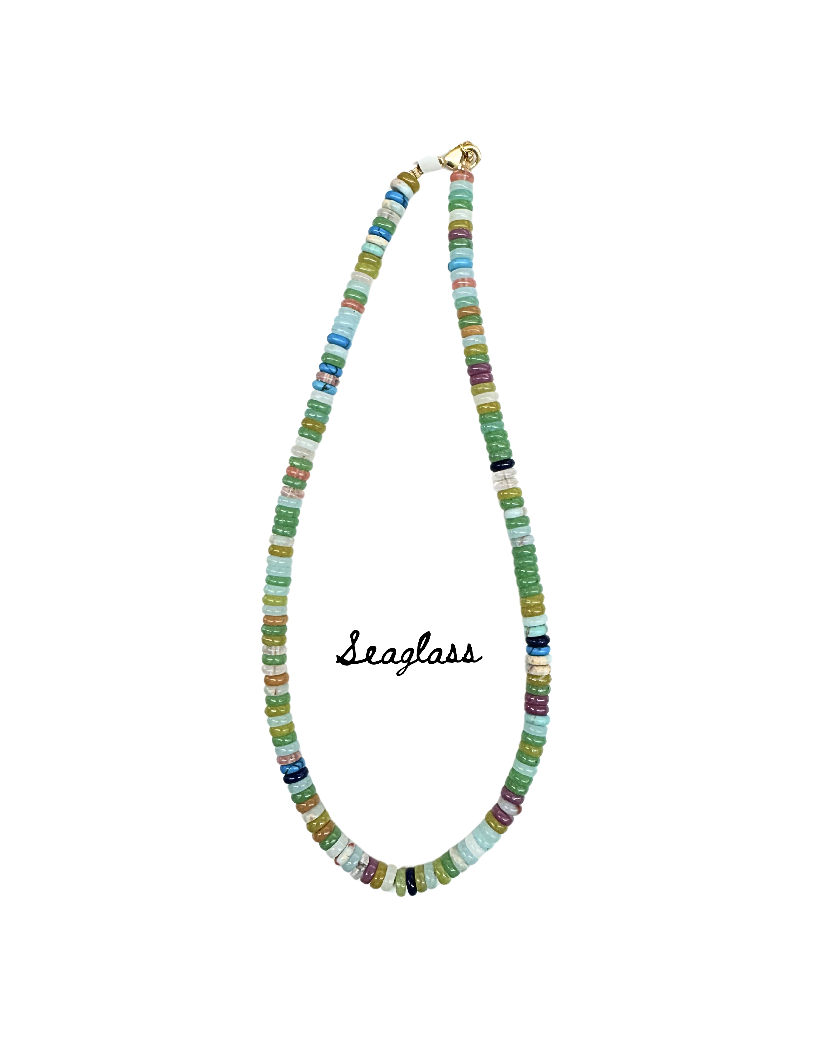 Disc Beaded Necklaces