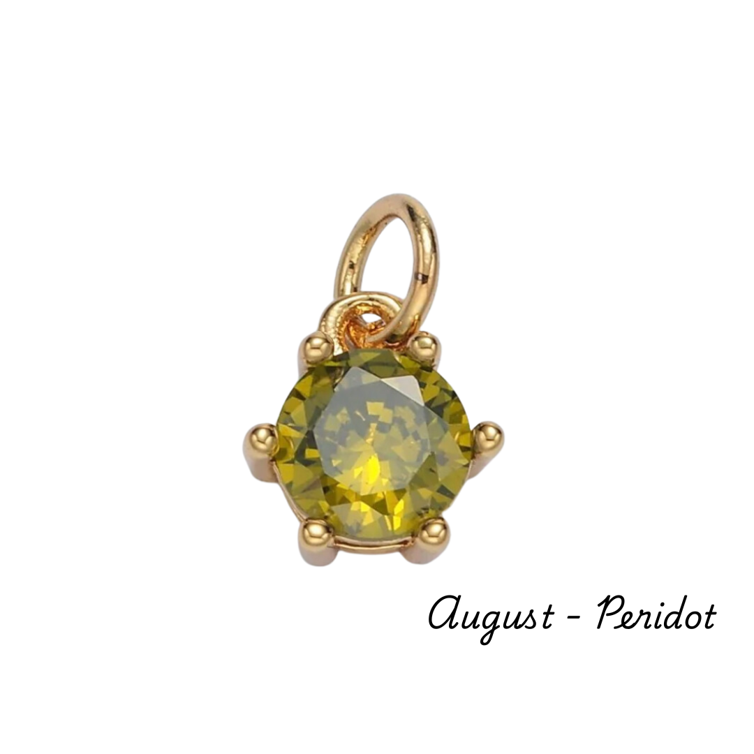 Gem Birthstone Charm Collection