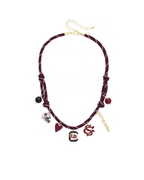 South Carolina Paracord Charm Necklace