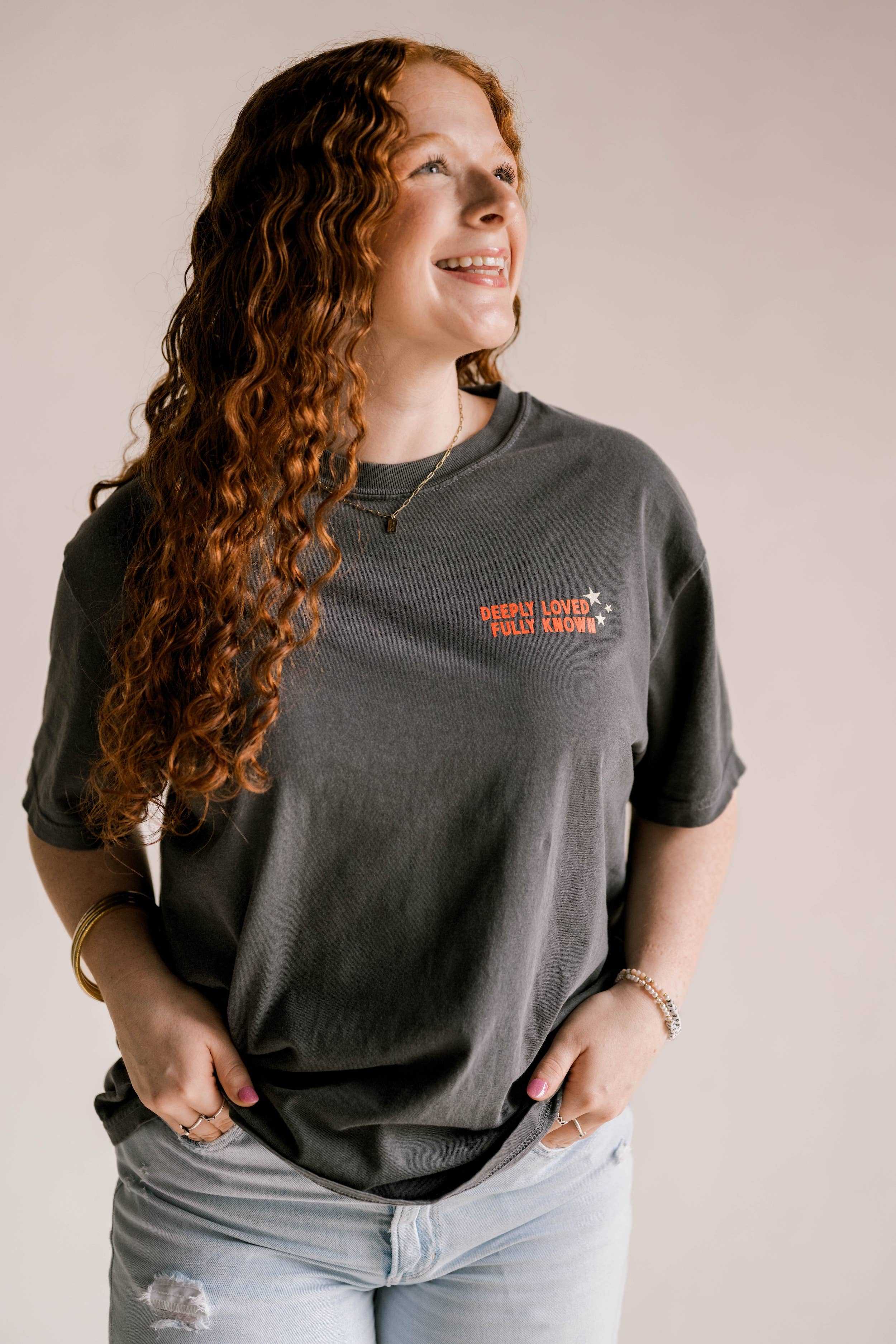 Fully Known Tee - Charcoal | Christian Tee