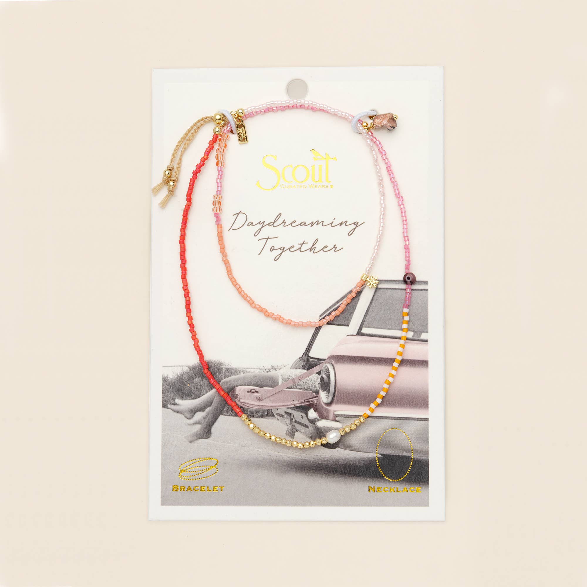 Mixed Media Wrap Bracelet/Necklace