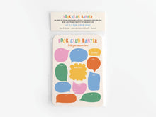 Book Club Book Review Cards