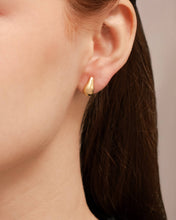 Gold Mini Drop Stud Earring