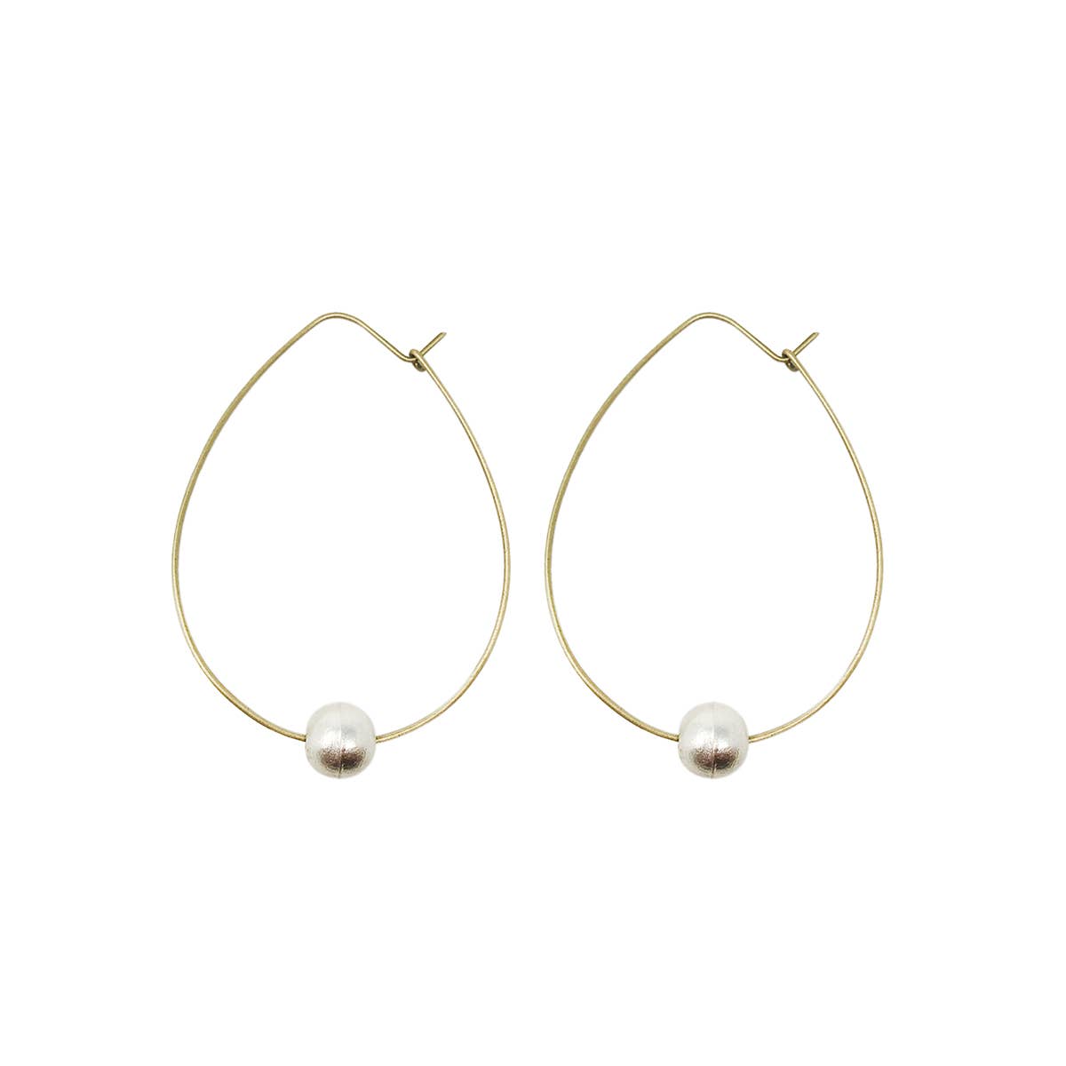 Ethereal Bead Hoops