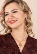 Cherished Engravable Heart Pendant with Ivory Heart