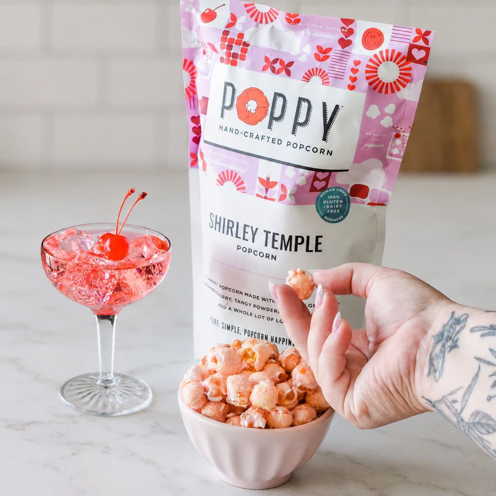 Shirley Temple Popcorn